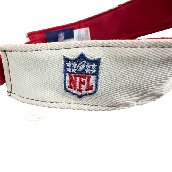 Tampa Bay Buccaneers Reebok NFL Red & Olive Green Visor Cap Adjustable - Picture 5 of 12